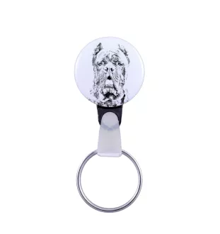 Cane Corso, Italian Cane Corso - keychain with a dog portrait, pendant with the brand's own Art-Dog graphics
