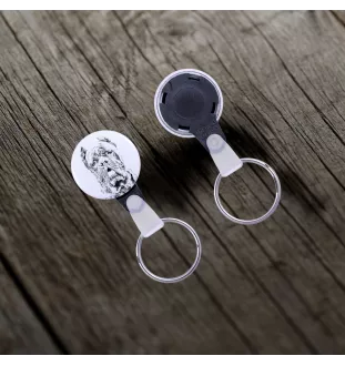 Cane Corso, Italian Cane Corso - keychain with a dog portrait, pendant with the brand's own Art-Dog graphics