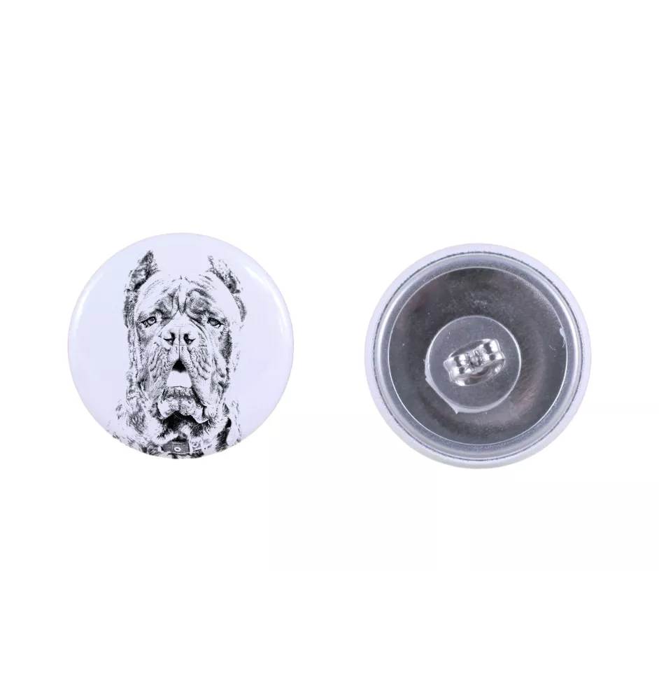 Cane Corso, Italienischer Corso-Hund, Cane di Macellaio - einzigartige Hund-Ohrringe, Ihr Haustier als Schlüsselanhänger, Eigenmarke Art-Dog