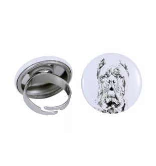 Cane Corso, Italian Cane Corso - women's jewelry with a dog portrait, handmade product, possibility to add your own photo, Art-Dog brand