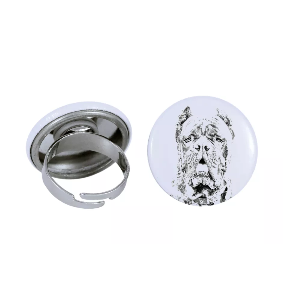 Cane Corso, Italian Cane Corso - women's jewelry with a dog portrait, handmade product, possibility to add your own photo, Art-Dog brand