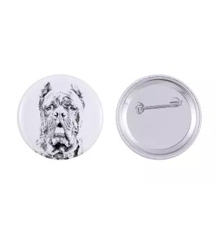 Cane Corso, Chien De Cour Italien - badge avec votre chien, ajoutez votre propre photo, marque Art-Dog