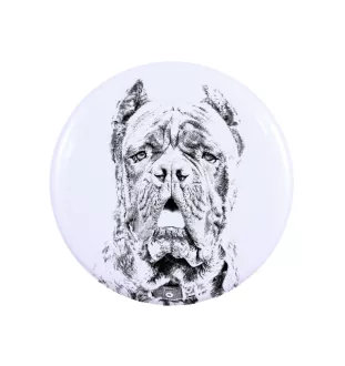Cane Corso przypinka z psem duża Art-Dog