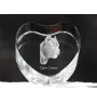 Cane Corso, Italian Cane Corso - a photo of a dog in crystal, crystal heart, unique photo frame from the Art-Dog brand