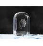 Cane Corso, Chien De Cour Italien - un cube de cristal avec une photo, une photo de chien dans le cristal, un presse-papiers cubique de la marque Art-Dog