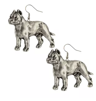 Cane Corso, Chien De Cour Italien I - boucles d'oreilles pendantes avec des chiens, bijoux charmants pour maman de chien, cadeau pour fille de la marque Art-Dog