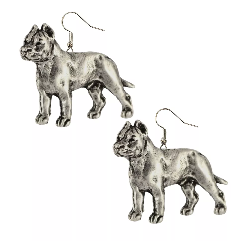 Cane Corso Italiano I kolczyki posrebrzane z psem Art-Dog