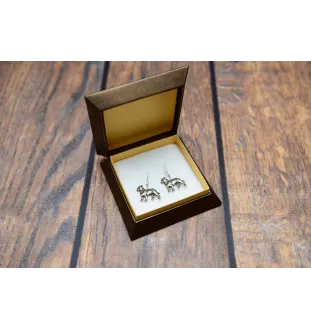 Cane Corso, Italian Cane Corso I - hanging earrings with dogs, charming jewelry for a dog mom, a gift for a girl from the Art-Dog brand