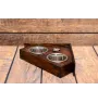Cane Corso, Italian Cane Corso - wooden stand with bowls for a dog, decorative dog bowls, a gift for adopting a dog from the Art-Dog brand