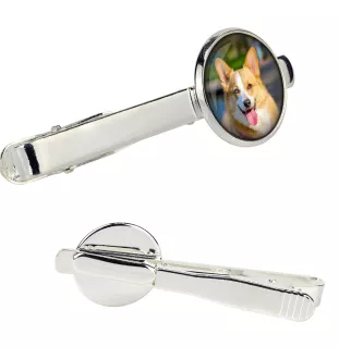 Cardigan Welsh Corgi - Krawattennadel in der Box, stilvolle Krawatte, personalisierter Schmuck der Marke Art-Dog