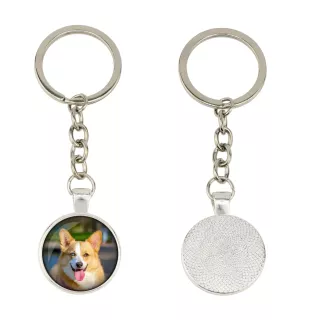 Cardigan Welsh Corgi - porte-clés dans une boîte, photo personnelle, porte-clés de la marque Art-Dog