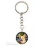 Cardigan Welsh Corgi - keychain in a box, own photo, keychain pendant from Art-Dog brand