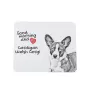 Cardigan Welsh Corgi - tapis de souris personnalisé avec impression, tapis de souris personnalisé avec chien, accessoire unique pour employé de bureau de la marque Art-Dog