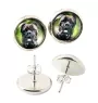 Cane Corso, Italian Cane Corso - earrings in a box, your photo, handmade jewelry, a product of the Art-Dog brand