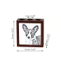 Cardigan Welsh Corgi - pen holder with a dog, desk organizer with a print, personalized desk decoration from the Art-Dog brand.