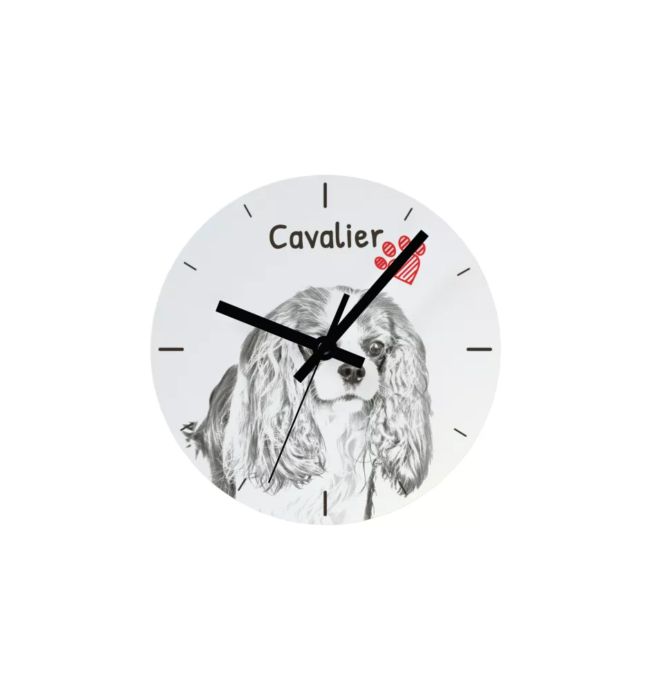 Cardigan Welsh Corgi - Wanduhr mit Hund, Regal Uhr mit Druck, personalisierte Hausdekoration von Art-Dog.