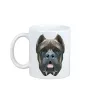 Cane Corso, Chien De Cour Italien - tasse avec une photo et un motif de chien géométrique Art-Dog