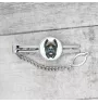 Cane Corso, Italian Cane Corso - geometric tie clip with a picture and inscription from Art-Dog