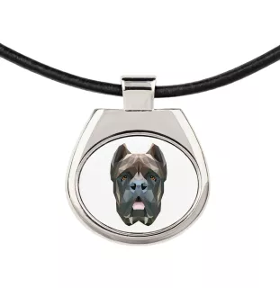 Cane Corso naszyjnik geometryczny Art-Dog