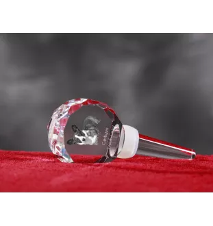 Cardigan Welsh Corgi I grubszy stopper do wina z psem Art-Dog