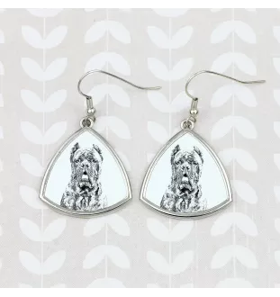 Cane Corso, Chien De Cour Italien - boucles d'oreilles avec chien, boucles d'oreilles pendantes avec photo, bijoux personnalisés avec impression de la marque Art-Dog