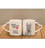 Cane Corso, Italienischer Corso-Hund, Cane di Macellaio - Tasse mit Hund, entzückende Tasse mit herzförmigem Henkel, universelles Geschenk der Marke Art-Dog
