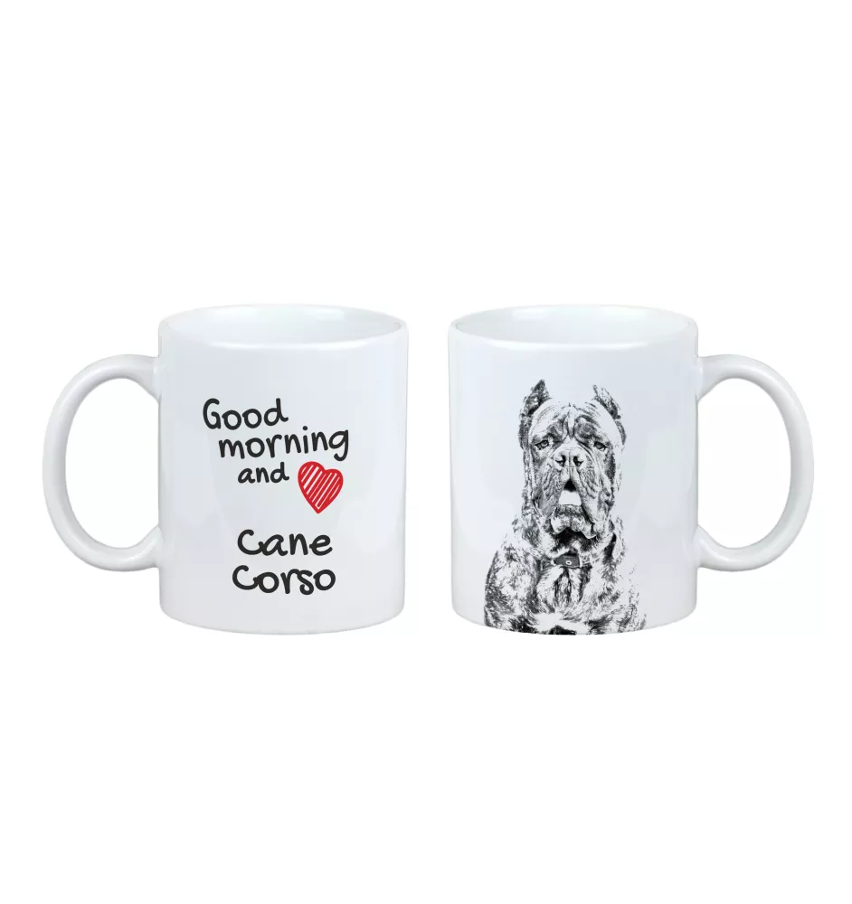 Cane Corso, Chien De Cour Italien - tasse avec chien, tasse avec photo, cadeau personnalisé de la marque Art-Dog