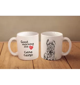Cane Corso, Chien De Cour Italien - tasse avec chien, tasse avec photo, cadeau personnalisé de la marque Art-Dog