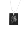 Cane Corso, Chien De Cour Italien - Pendentif en cristal avec chien, collier en argent avec photo, pendentif personnalisé par la marque Art-Dog