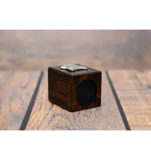 Cardigan Welsh Corgi - wooden candle holder with a dog, a unique souvenir after losing a dog, a handicraft from the Art-Dog brand