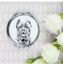 Cane Corso, Italian Cane Corso - Pocket mirror with a dog, personalized mirror for a purse, compact mirror with Art-Dog brand print.