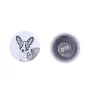 Cardigan Welsh Corgi - einzigartige Hund-Ohrringe, Ihr Haustier als Schlüsselanhänger, Eigenmarke Art-Dog
