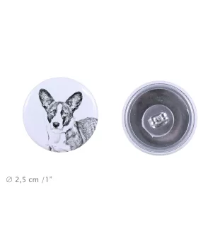 Cardigan Welsh Corgi - einzigartige Hund-Ohrringe, Ihr Haustier als Schlüsselanhänger, Eigenmarke Art-Dog