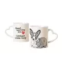 Cardigan Welsh Corgi - cup with a dog, adorable cup with a heart-shaped handle, universal gift from the Art-Dog brand