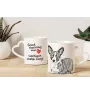 Cardigan Welsh Corgi kubek z psem good morning serce Art-Dog
