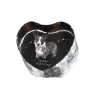 Cardigan Welsh Corgi I - une photo de chien dans un cristal, un cœur en cristal, un cadre photo exceptionnel de la marque Art-Dog