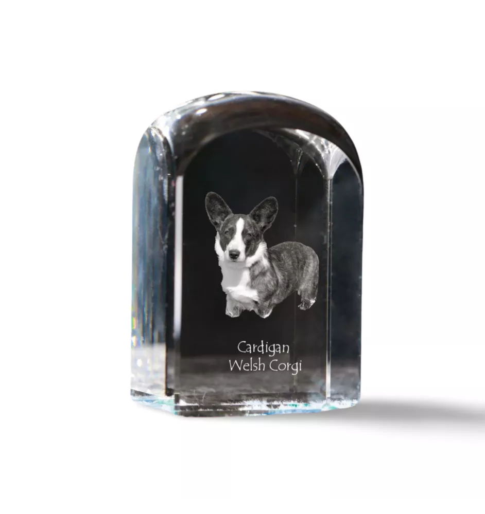 Cardigan Welsh Corgi I kryształ pieczątka pięczątka z psem Art-Dog