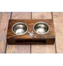 Cardigan Welsh Corgi drewniany stojak na miski Art-Dog