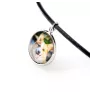 Cardigan Welsh Corgi - a set of jewelry with your photo, handmade set, bracelet and necklace by Art.-Dog brand