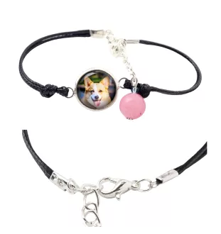 Cardigan Welsh Corgi - Armband in einer Schachtel mit Ihrem Foto, femininer Schmuck, ein ausgezeichnetes Geschenk der Marke Art-Dog.