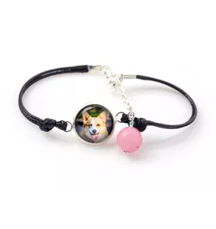 Cardigan Welsh Corgi - Armband in einer Schachtel mit Ihrem Foto, femininer Schmuck, ein ausgezeichnetes Geschenk der Marke Art-Dog.