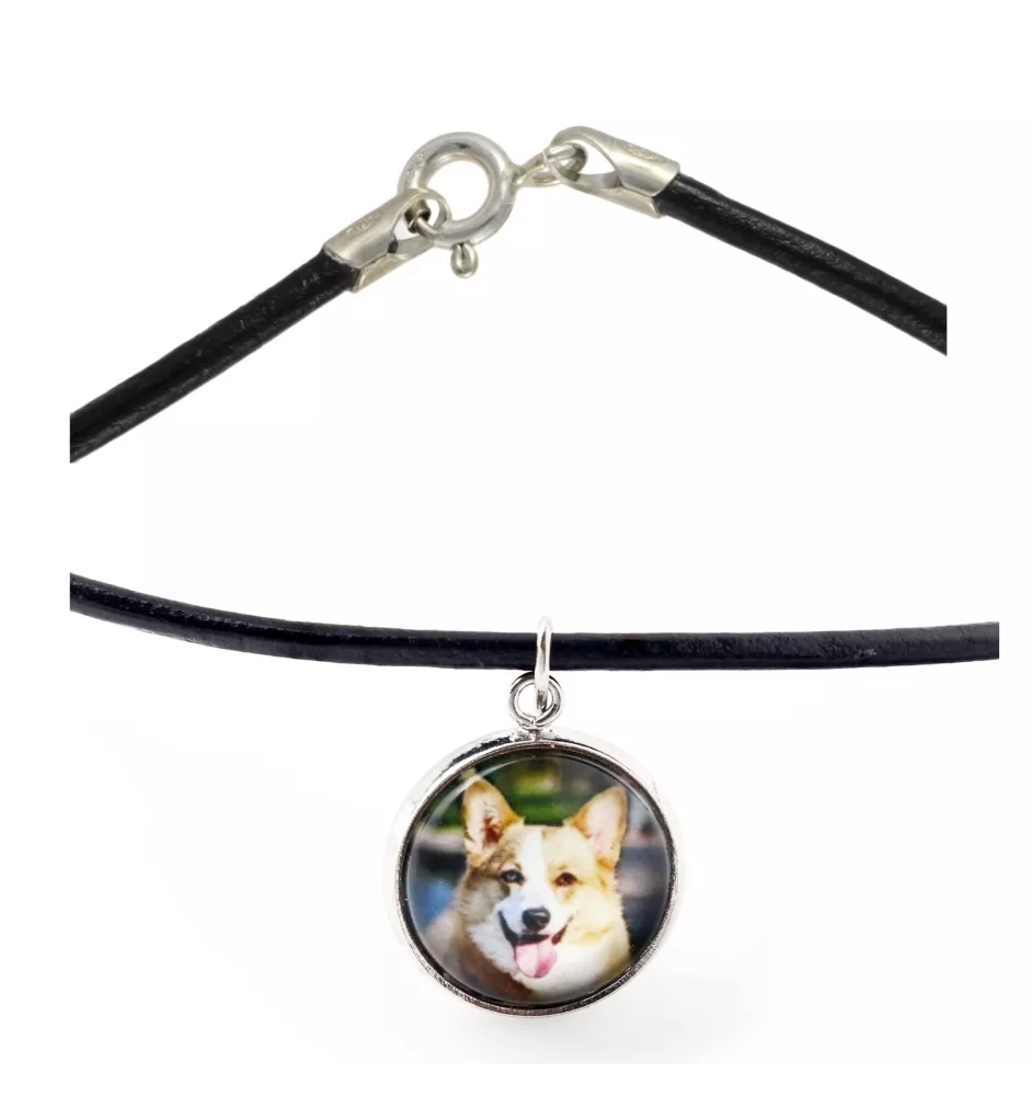 Cardigan Welsh Corgi - Halskette in einer Schachtel, elegante Verzierung, Anhänger der Marke Art-Dog