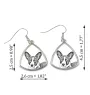 Cardigan Welsh Corgi - boucles d'oreilles avec chien, boucles d'oreilles pendantes avec photo, bijoux personnalisés avec impression de la marque Art-Dog