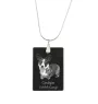 Cardigan Welsh Corgi I - Crystal pendant with dog, silver necklace with photo, personalised pendant by Art-Dog brand