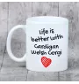Cardigan Welsh Corgi - Tasse mit Hund, Tasse mit Bild, personalisiertes Geschenk der Marke Art-Dog