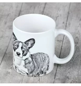 Cardigan Welsh Corgi - cup with a dog, cup with a photo, personalized gift from the Art-Dog brand
