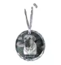 Boerboel - Kristallkugel mit Foto, Hundebild im Kristall, personalisierter Christbaumschmuck von Art-Dog.