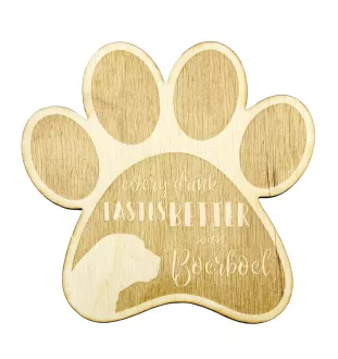 Boerboel - Tasse Untersetzer, graviert Untersetzer mit Hund, Geschenk für Hundeliebhaber von Art-Dog Marke