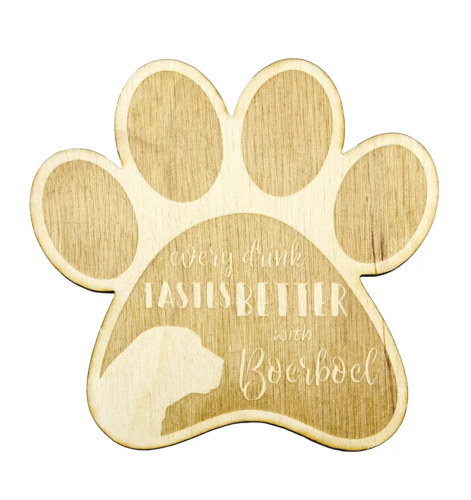 Boerboel - Tasse Untersetzer, graviert Untersetzer mit Hund, Geschenk für Hundeliebhaber von Art-Dog Marke