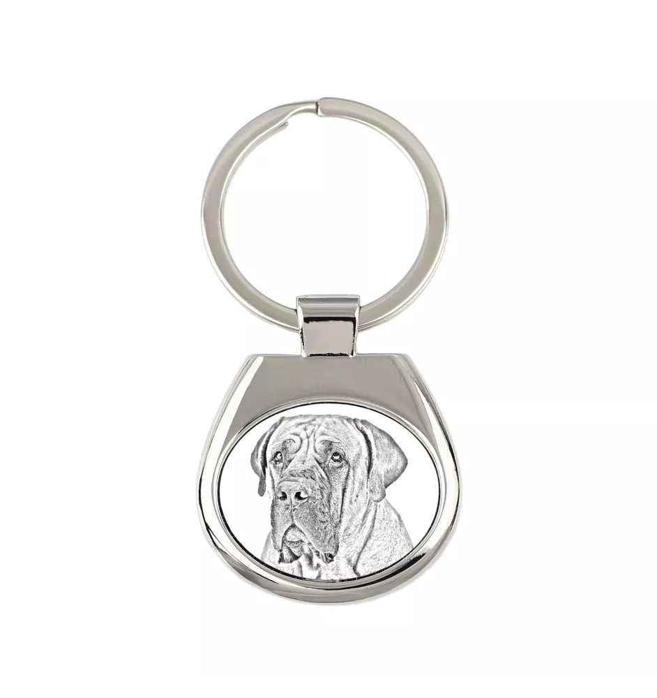 Boerboel, South African Mastiff - keychain with a dog, keychain with a print, personalized pendant from the Art-Dog brand